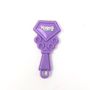 Vintage Keypers Mishell Tortoise Brush Purple Diamond Accessory Tonka